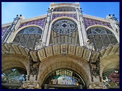 Mercat Central, entrance from Plaza del Mercado